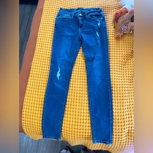ModCloth, Judy Blue, Skinny, Ankle Jeans. Size 7, 28 inch inseam.